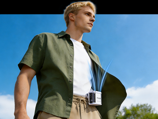 cooling fan for under shirt