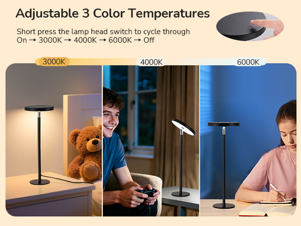 Adjustable 3 Color Temperature