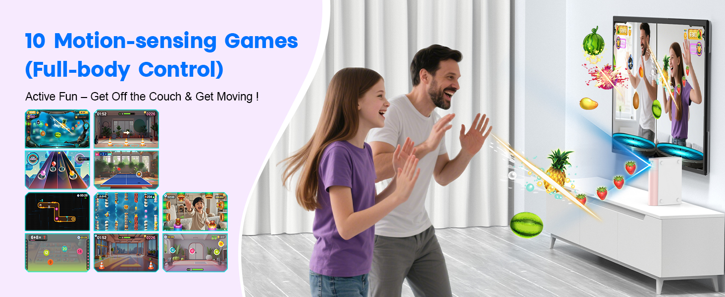 Motion-sensing games