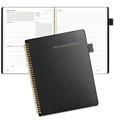 SUNEE Half Meeting Half Note - 8.5"x11" Professional Notebooks for Work - 160 Pages, A4 Size Proj...