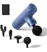 HYFUN N1 Super Mini Massage Gun, Ultra-Compact Deep Tissue Massage Gun, Portable Travel Handheld ...