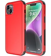 Diverbox Designed for iPhone 14 Plus case with Screen Protector Camera Lens Cover Heavy Duty Shoc...
