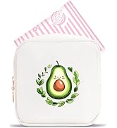 BJDAMAI Avocado Mini Makeup Bag, Avocado Gift For Women Girls, Cute Portable Zipper Pouch Cosmeti...