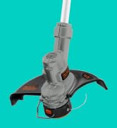 BLACK+DECKER 20V MAX Cordless String Trimmer, 12 Inch Steel Blade, Reduced Vibration, Battery and...