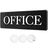 ASSURED SIGNS Office Sign For Door Or Wall - 9" by 3" - Professional Office Signs For Business - ...