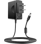 TKDY Guitar Pedal Power Supply, 9V 1A Adapter with Center Negative DC Plug. | fit for Boss Pedals...