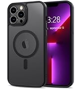 Anuck for iPhone 13 Pro Max Case Magnetic Phone Case Compatible with MagSafe, Soft TPU Bumper Har...