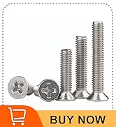 Phillips Flat Head Countersunk Machine Screws