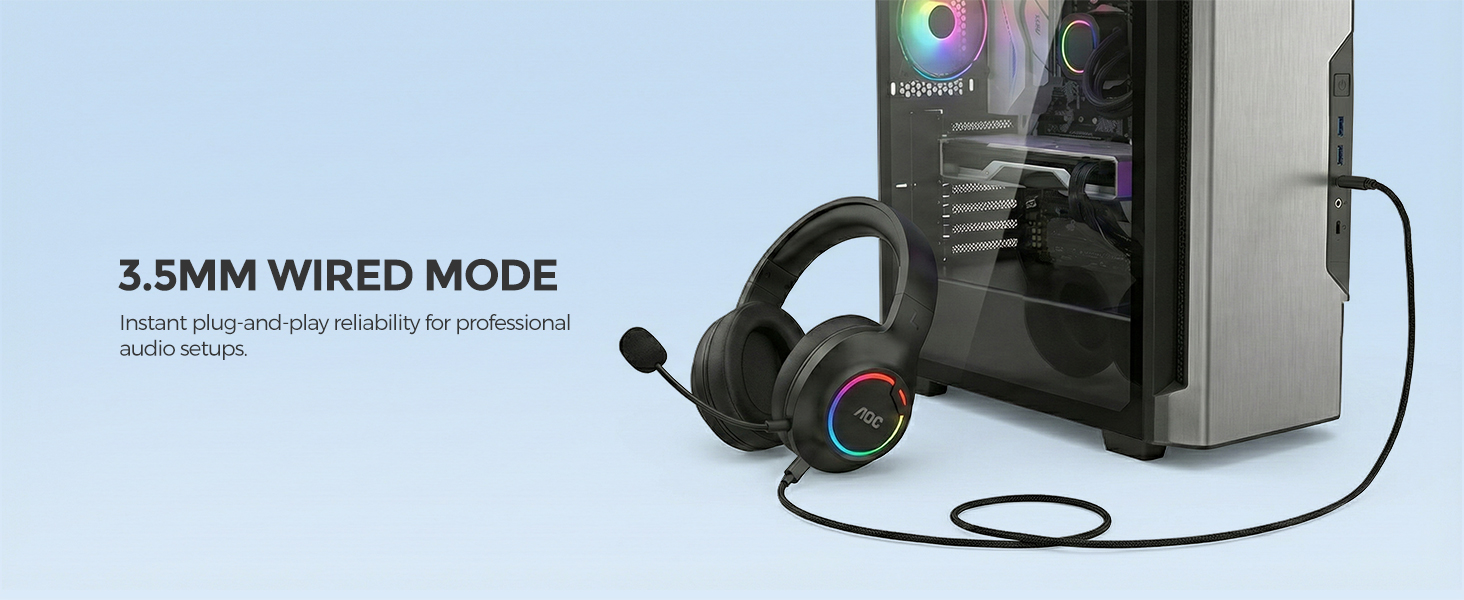 3.5MM WIRED MODE