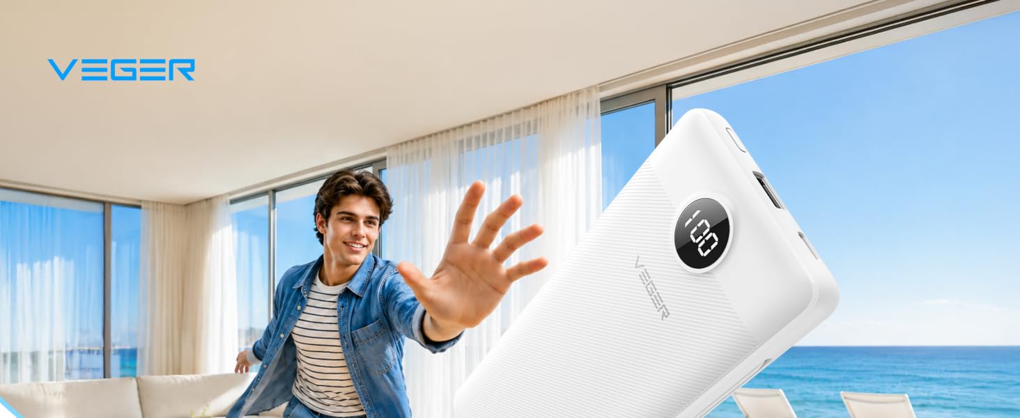 portable charger with built in plug