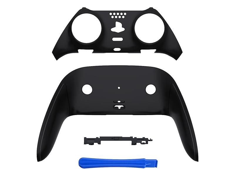 eXtremeRate Top Bottom Decorative Trim Shell For ps5 Edge Controller Replacement Shell Plates Cover