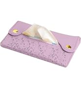 Purple Pocket Tissue Holder - Tissue Holder | Travel Pouch for Tissue | Pocket Paper Towel | Tiss...