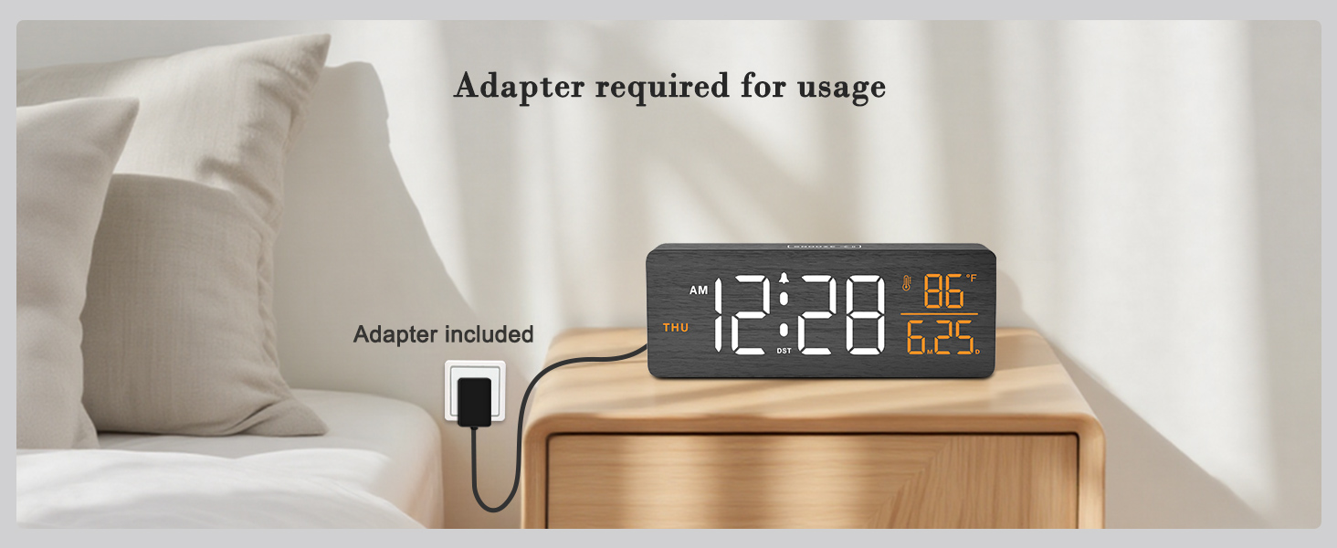 Plug-in Clock