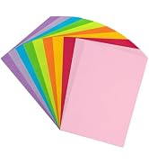 Color Copy&Print Paper 8.5X11 Inches,180 Sheets 9 Colors Rainbow A4 Printer Paper 20 lb/90GSM Col...