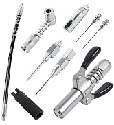 AILEDWER Grease Gun Tips,Grease Gun Fittings,Grease Gun Coupler,90 Degree Grease Gun Coupler,Grea...