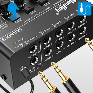 Moukey Ultra Low-Noise 8-Channel Line Mixer