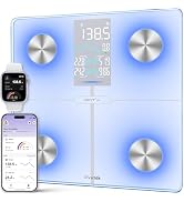 Ovutek Smart Body Fat Scale with 14 Body Composition Metrics Including BMI, Muscle Mass, Weight B...