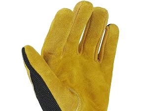leather gardening yard work gloves men women gift