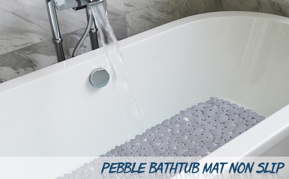 pebble bathtub mat