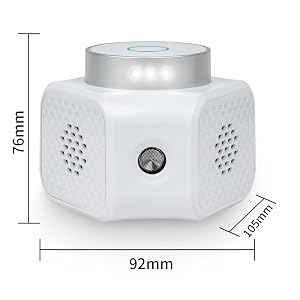 Ultrasonic Rodent Repeller size