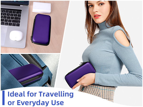 travel essentials airplane gadgets cord organizer travel accessories tech pouch