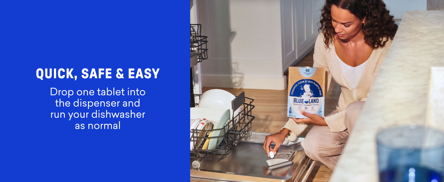 Dishwasher Detergent Tablets How-To