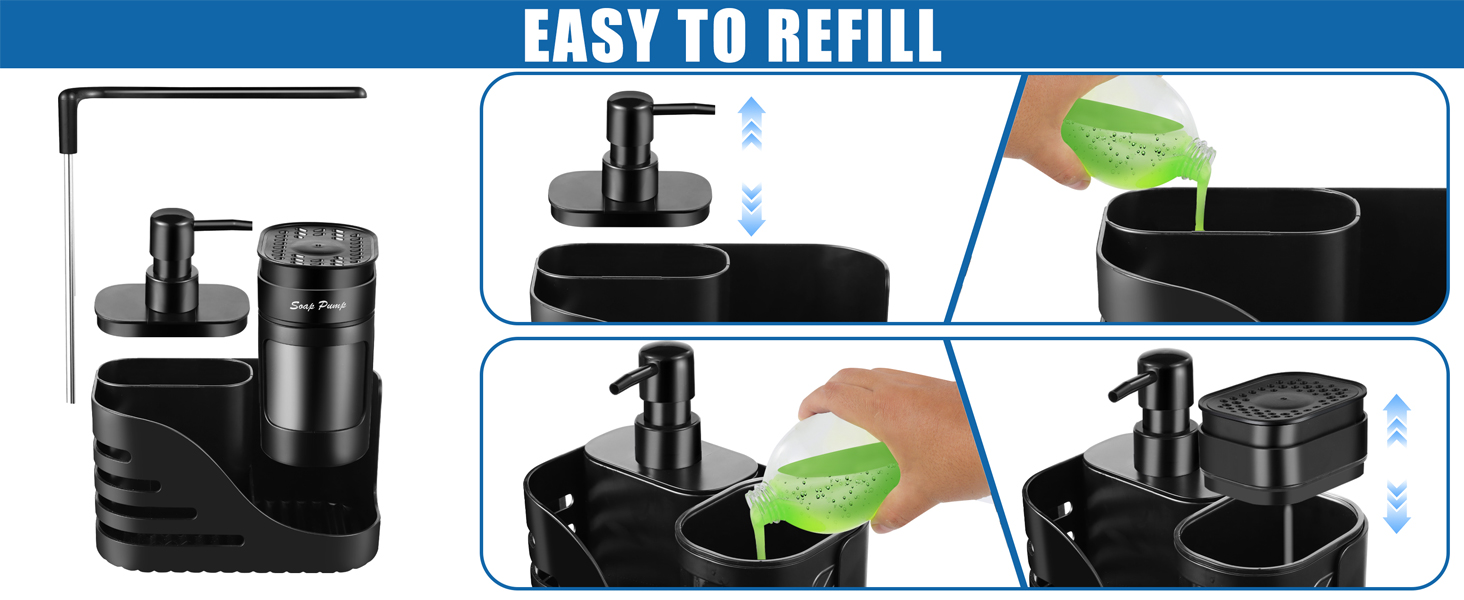 sponge soap dispenser