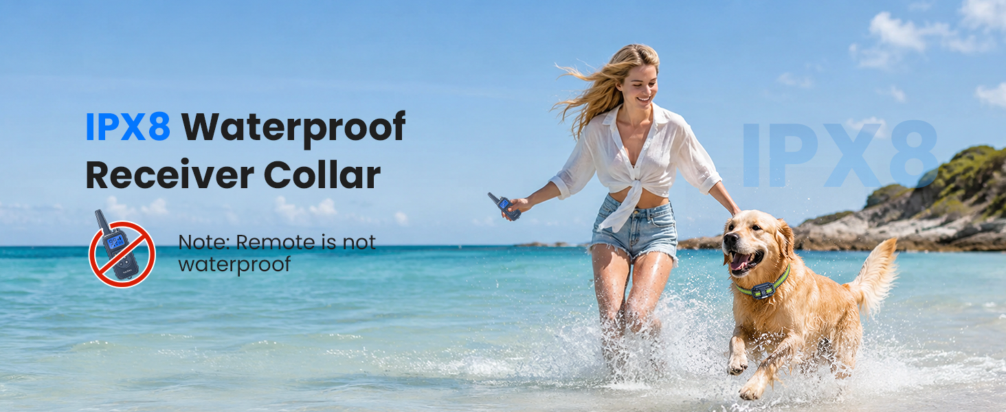 IPX8 Waterproof Collar