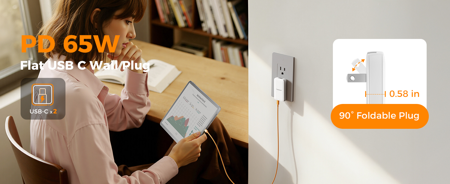USB C Charger block
