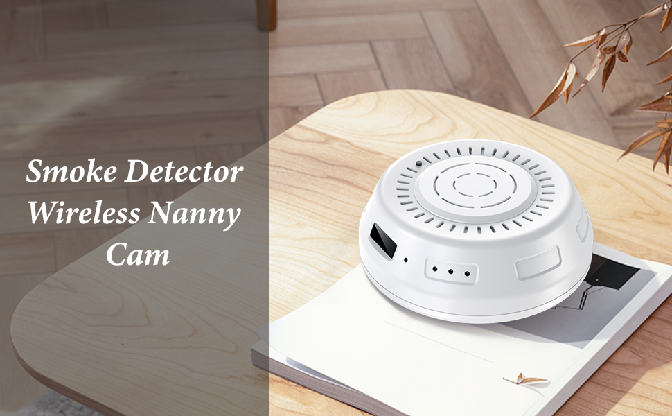nany cams wireless smoke detector, smoke detector camera