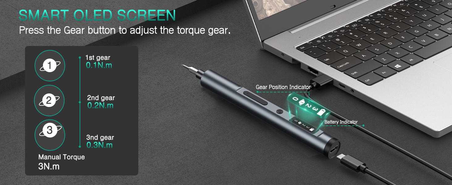 Electric Screwdriver Set, Precision Screwdriver Kit, Mini Electric Screwdriver