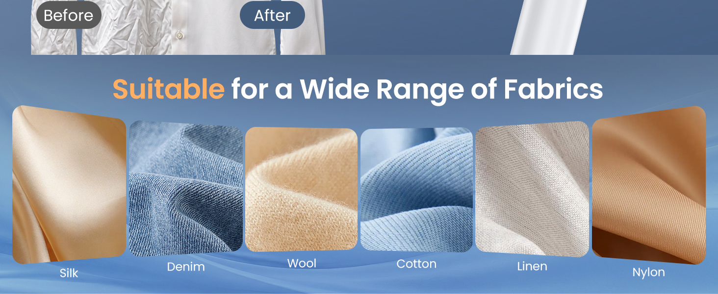 suitable for a wide range of fabrics