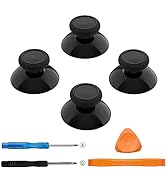 TOMSIN Replacement Joysticks for Xbox One Series X/S Controller,4PCS True Rubberized Thumbsticks ...