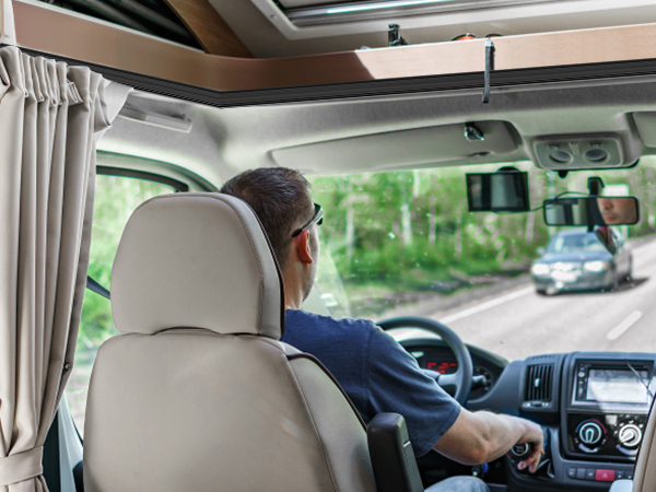 camper curtain track