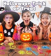 30PCS Sticky Spider Web Hands Halloween Bulk Party Favors for Kids 4-8 8-12 | Halloween Toys Good...