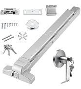 VEVOR Door Push Bar Panic Exit Device, 31” Stainless Steel Commercial Emergency Exit Door Push Ba...