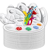 20 PCS Oval Paint Tray Palettes