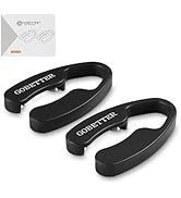 GOBETTER 2 Pcs Wine Foil Cutter Magnetic Design, 4 Stainless Blades Foil Remover Wine Bottles Ope...