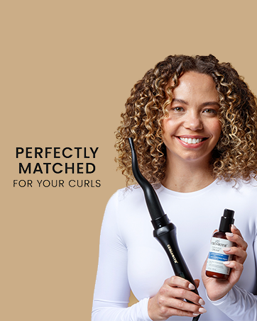 use heat protectant with curling wand for your curls