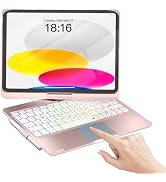 NOKBABO for iPad 10th 11th (A16) Generation Case with Keyboard, iPad Air 11 inch case (M4/M3/M2),...