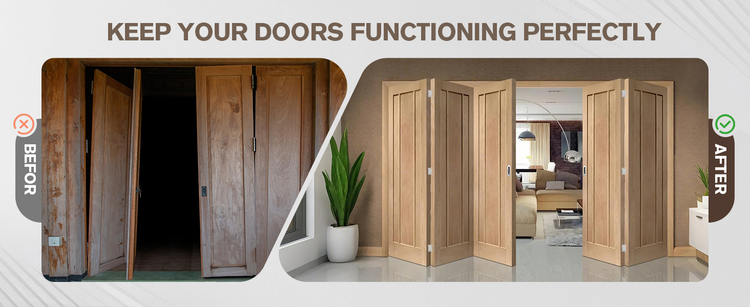 Easy Installation for Quick Restoration of Old Doors