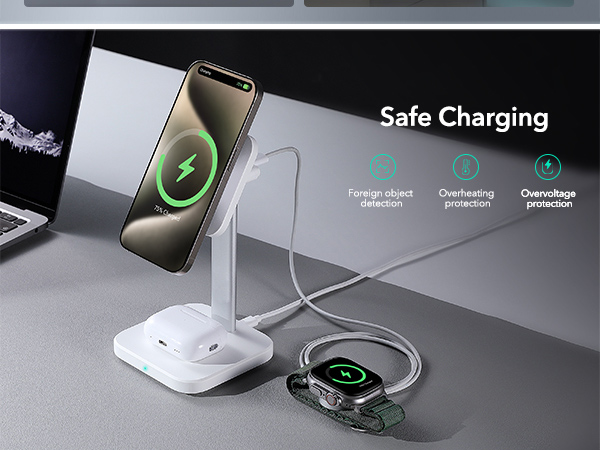 2 in 1 magsafe charger stand