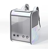 Cat Backpack Pet Carrier Backpack for Small Cats and Dogs, Dog Carrier Backpack with Inner Safety...
