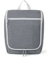 Della Gao Travel Hanging Toiletry bag for Men & Women, Water-resistant Sturdy Nylon Toiletries Or...