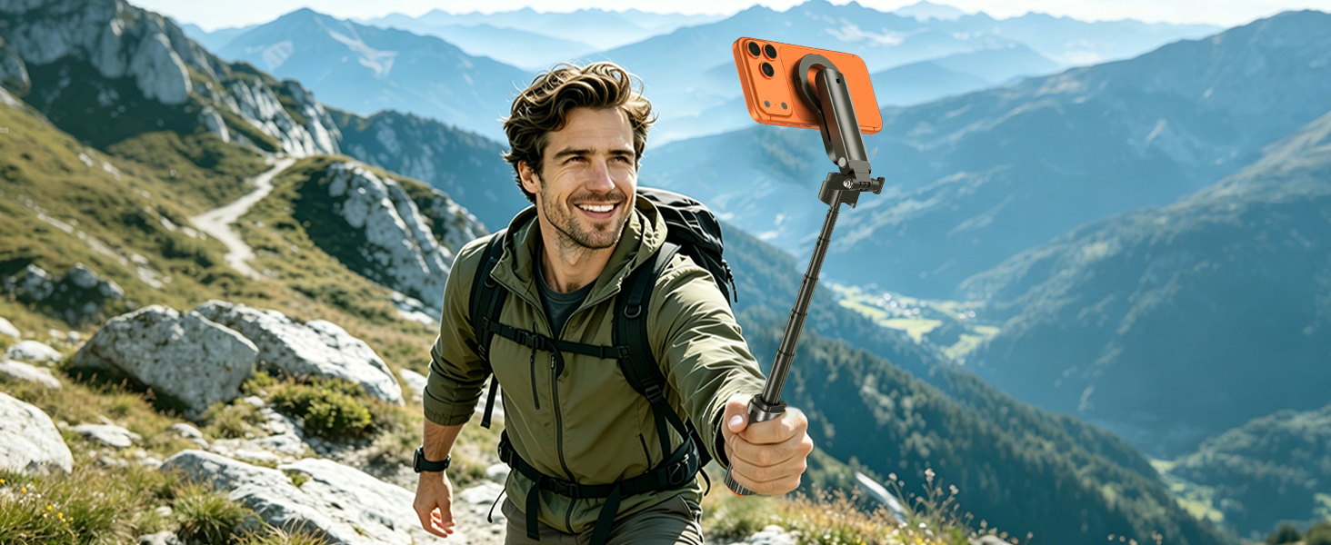 Mini Magnetic Selfie Stick Tripod
