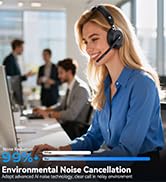 Noise Cancellation bluetooth headset with mic