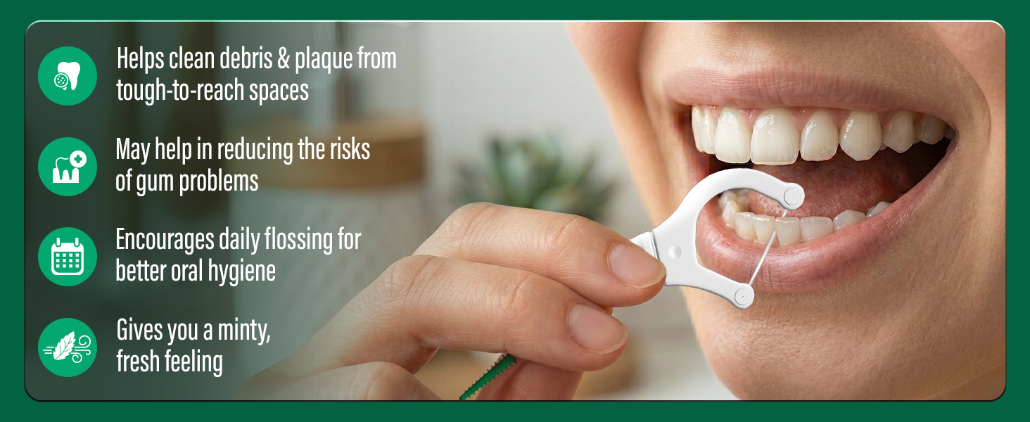 2-in-1 Floss Pick 300ct