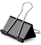 Ufmarine Extra Large Binder Clips 2.4 Inch Length for Office (8 Pcs)