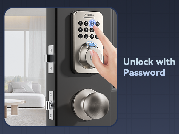 keyless entry door lock