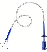 Flexible Magnetic Grabber Claw Pick Up Reacher Tool with LED Light, 4 Claws Bendable Hose Reachin...